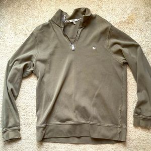 Men’s Burberry Half Zip Pullover